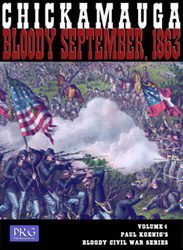 Chickamauga: Bloody September, 1863 (new from Paul Koenig Games)