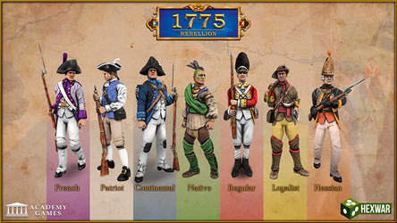 1775: Rebellion available on Steam (new from HexWar & Academy Games)