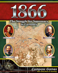 1866: The Struggle For Supremacy In Germany (new from Compass Games)