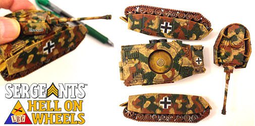 Sergeants Hell on Wheels Minis (new from Lost Battalion Games)