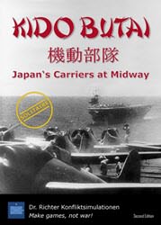 Kido Butai: Japan’s Carriers at Midway, Second Edition (new from Dr. Richter Konfliktsimulationen)