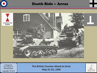 Death Ride Arras (new from Grognard Simulations)