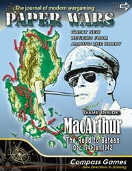 Paper Wars, Issue 90: MacArthur, The Road to Bataan (new from Compass Games)