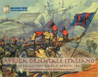 Panzer Grenadier: Africa Orientale Italiana (new from Avalanche Press)