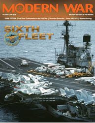 Modern War, Issue 41: Sixth Fleet (new from Decision Games)