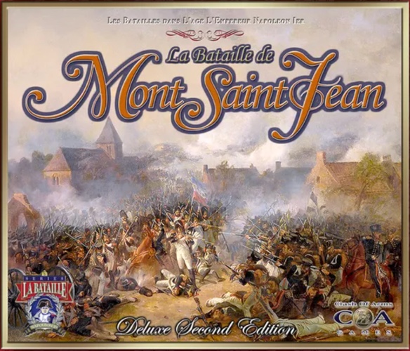 La Bataille de Mont Saint Jean, Deluxe Second Edition (new from Clash of Arms)