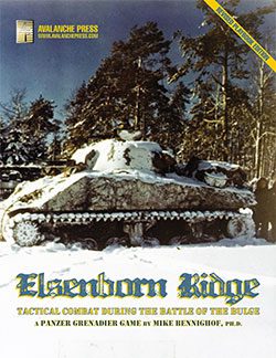 Panzer Grenadier: Elsenborn Ridge (new from Avalanche Press)