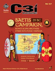 C3i Magazine, Issue 37: Baetis Campaign, 211 BC (new from RBM Studios)